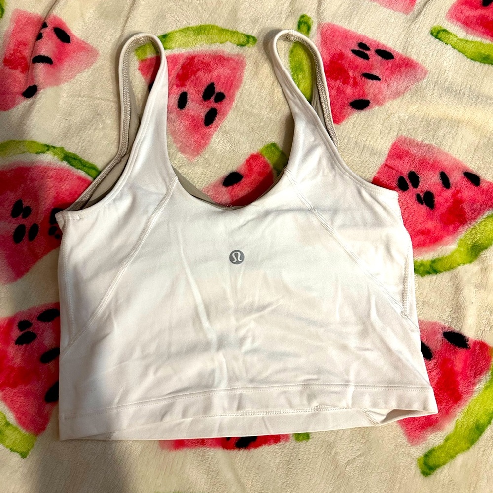 Lululemon align tank size 4, white